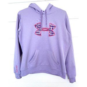 Under Armour Purple Pullover Hooded Sweatshirt